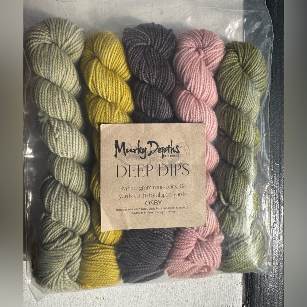 Murky Depths Deep Dips.  OSBY colorway.  See notes for description.  NWT